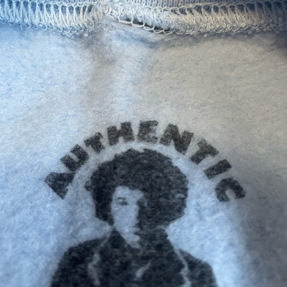 Blue Graphic Men's Sweater - Picture 4 of 4